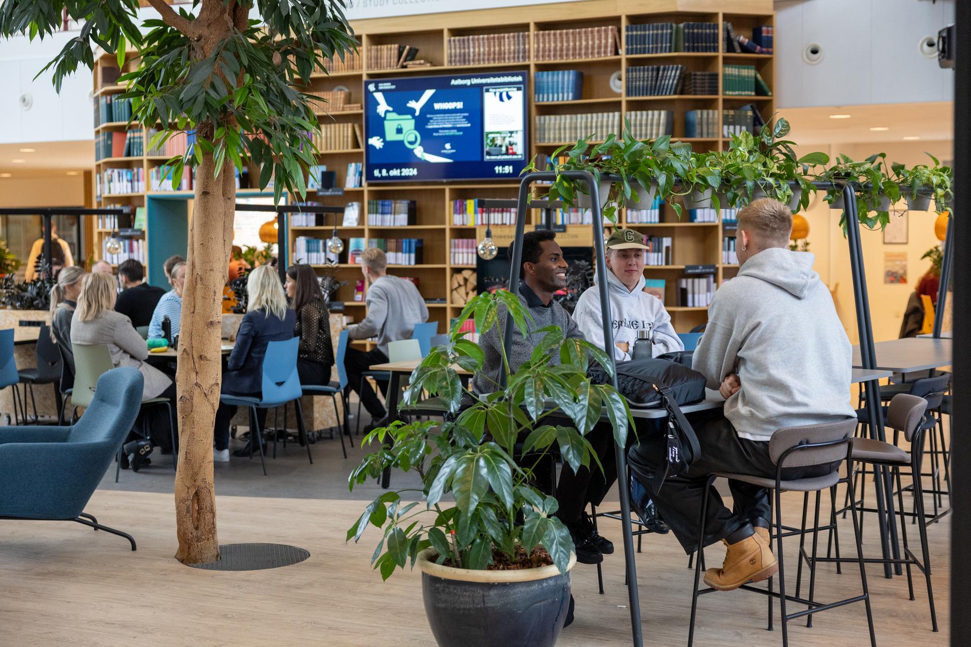 Study and group space by canteen and Study Collection